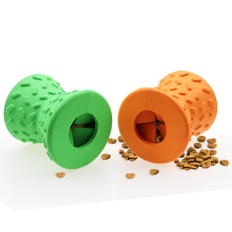 Amazon's new pet toys, rubber chew-resistant teething dog toy balls, educational dog food leaking slow feeder