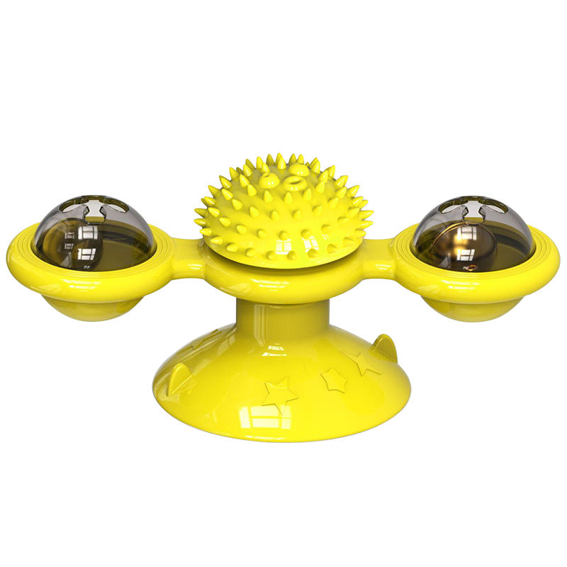 Pet Supplies Amazon Spinner Cat Toy Turntable Cat Toy Scratcher Cat Brush 6