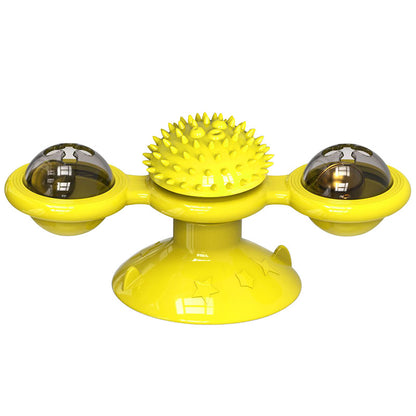 Pet Supplies Amazon Spinner Cat Toy Turntable Cat Toy Scratcher Cat Brush 6