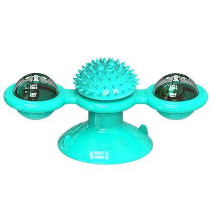 Pet Supplies Amazon Spinner Cat Toy Turntable Cat Toy Scratcher Cat Brush 6