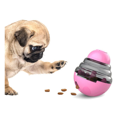 Pet Supplies Amazon New Dog Toy Leaky Eating Ball Pet Leaky Eating Toy Swing Tumbler Slow Foodr