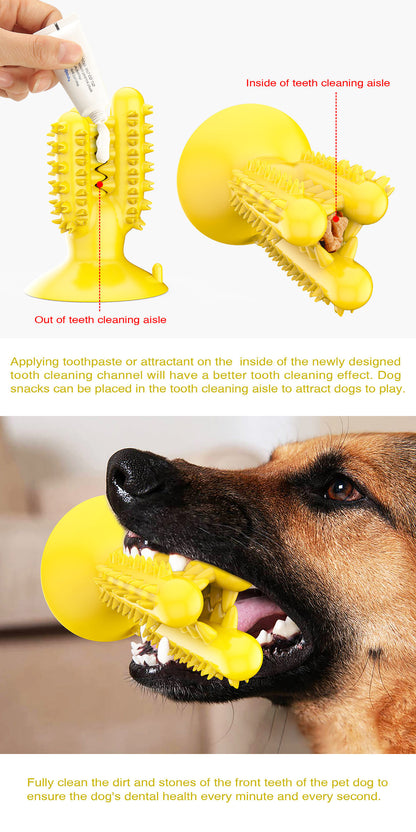 Cross-border Amazon Hot Selling Dog Cactus Toothbrush Dog Molar Teeth Cleaning Stick Pet Resistant Biting and Biting Toys