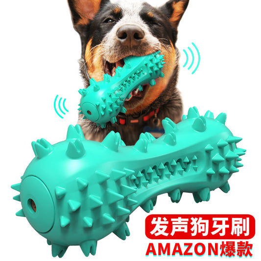 New pet products Amazon sound dog toys chew stick bone dog toothbrush dog vent pet toys