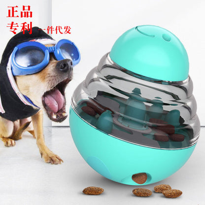 Pet Supplies Amazon New Dog Toy Leaky Eating Ball Pet Leaky Eating Toy Swing Tumbler Slow Foodr