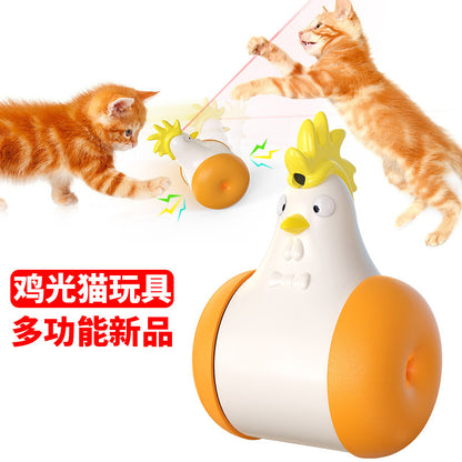 Amazon's new pet toys, laser chicken cat toys, entertainment self-hey interactive cat toys cross-border wholesale