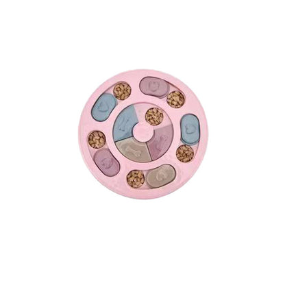 Amazon's new dog educational toys slow food tray anti-choking bowl hidden food bowl non-slip dog bowl cat bowl pet supplies