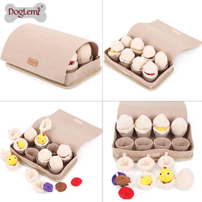 New Egg Blind Box Sniffing Pet Supplies Interactive Playing Pet Toys Hiding and Leaking Food Interactive Dog Toys