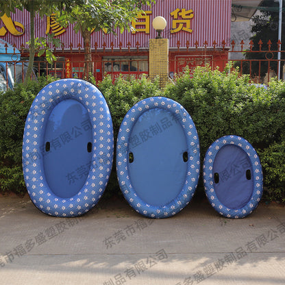8 in-stock inflatable pet floating row pvc floating dog floating row swimming floating bed floating pad water supplies toys