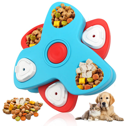Amazon dog toys pet slow food bowl dog bowl training sound leaking food tray cat toys dog educational toys