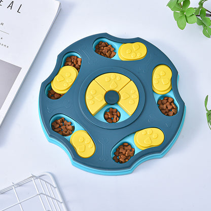 Amazon's new dog educational toys slow food tray anti-choking bowl hidden food bowl non-slip dog bowl cat bowl pet supplies
