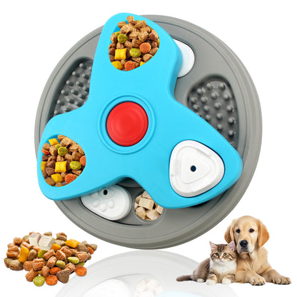 Amazon dog toys pet slow food bowl dog bowl training sound leaking food tray cat toys dog educational toys