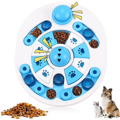 Amazon dog toys pet slow food bowl dog bowl training sound leaking food tray cat toys dog educational toys