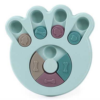 Amazon's new pet toys dog food turntable eating anti-choking tableware dog bowl supplies