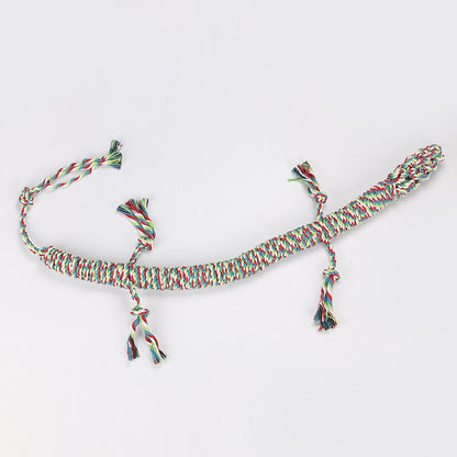 Amazon new pet toys dog cotton rope toys medium and large dog chew-resistant teething big dog toys wholesale