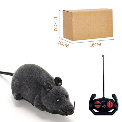 Cross-border four-way remote control simulation mouse, pet cat toys, tricky new and unique animal models, factory direct sales