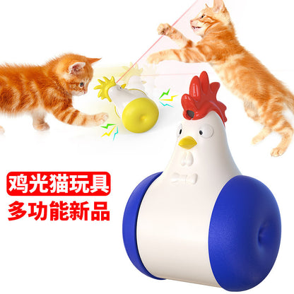 Amazon's new pet toys, laser chicken cat toys, entertainment self-hey interactive cat toys cross-border wholesale