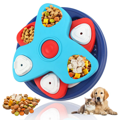 Amazon dog toys pet slow food bowl dog bowl training sound leaking food tray cat toys dog educational toys