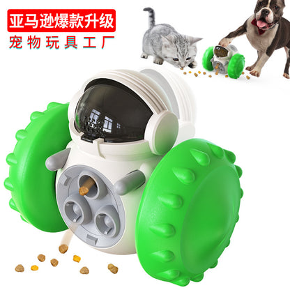 Dog Educational Toy Sounding Tumbler Food Cart Dog Toy Wholesale New Popular Amazon Pet Supplies