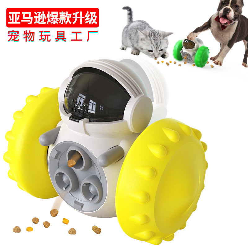 Dog Educational Toy Sounding Tumbler Food Cart Dog Toy Wholesale New Popular Amazon Pet Supplies