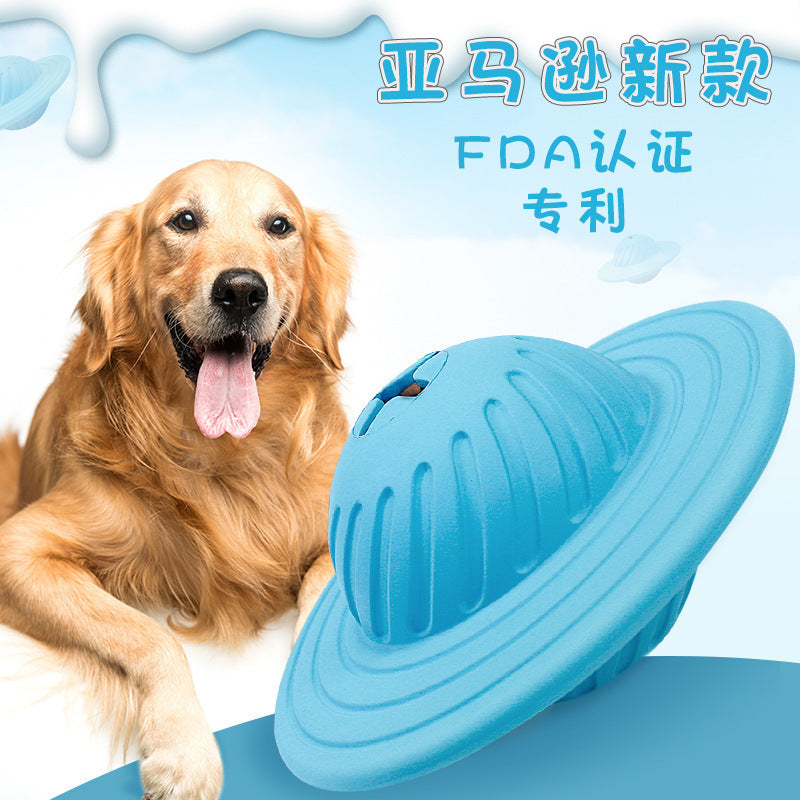 Pet Products Amazon New Rubber Milk Fragrance Dog Toys Bite-resistant Dog Teething Toys Food Leaking Ball