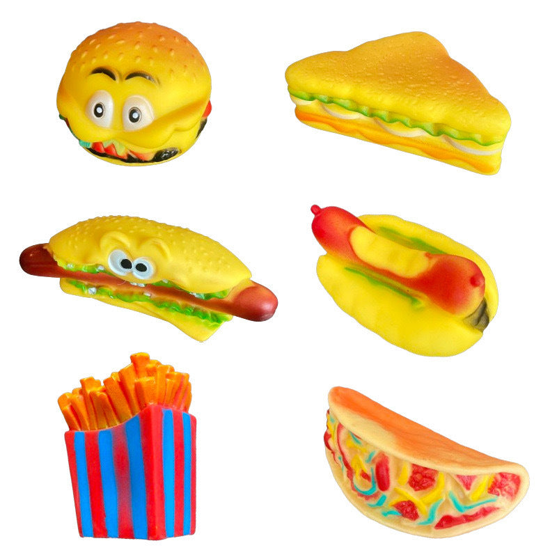 Dog toys, pet sound toys, chewable puppy teeth cleaning and training vinyl toys wholesale