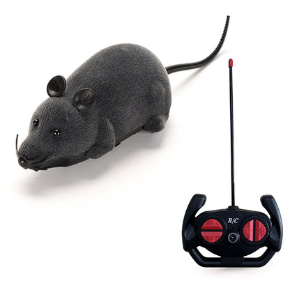Cross-border four-way remote control simulation mouse, pet cat toys, tricky new and unique animal models, factory direct sales