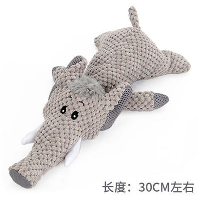 Dog sounding toys Interactive plush toys in stock wholesale Puppy teething toys pet supplies