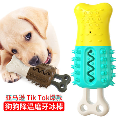 Pet supplies cross-border new products Amazon hot selling dog chew stick chew dog toothbrush cooling frozen dog toys