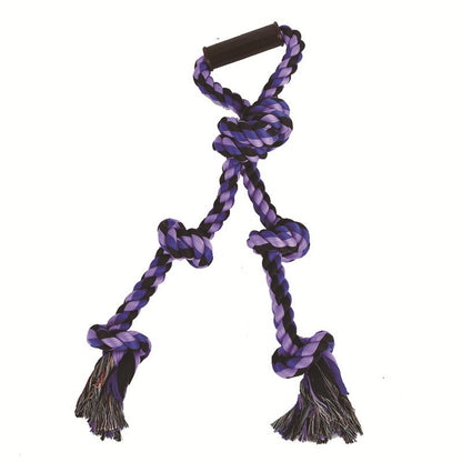 Amazon new pet toys dog cotton rope toys medium and large dog chew-resistant teething big dog toys wholesale