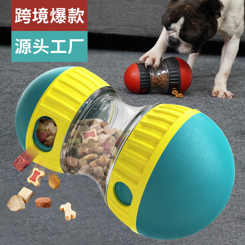 Bestselling pet product on Amazon, rolling feeding ball, slow feeding training dog toy, pet toys for export