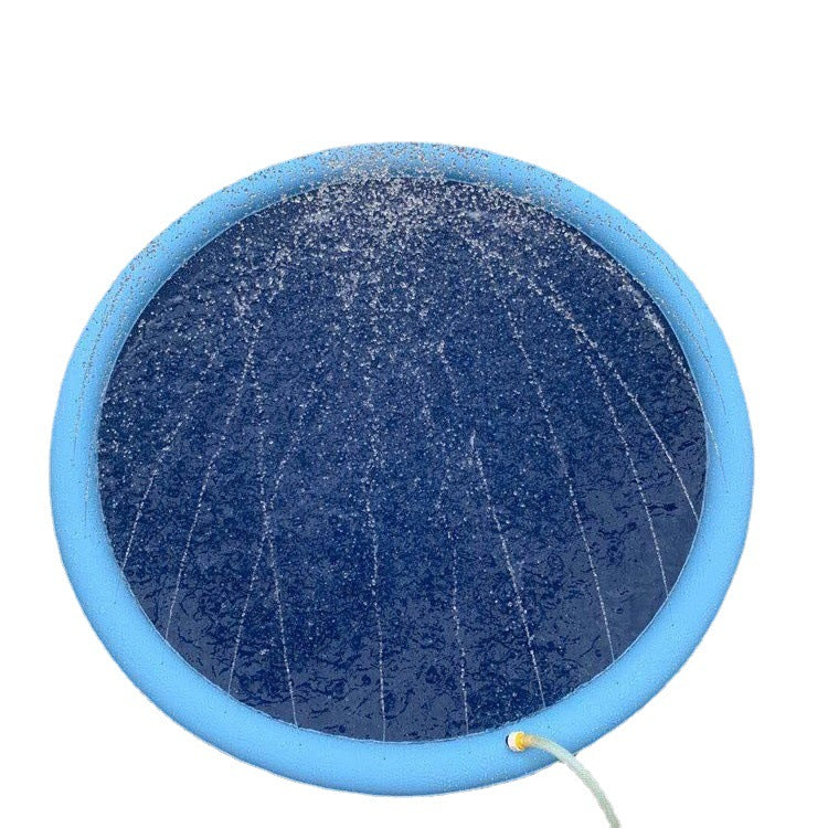 Thickened non-slip pet water spray mat children's play water toys sprinkler mat PVC pet water spray mat spot supply