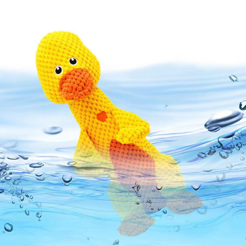 Cat and dog pet toys, plush and sound-making toys for teething, cute sika deer, frogs and other styles