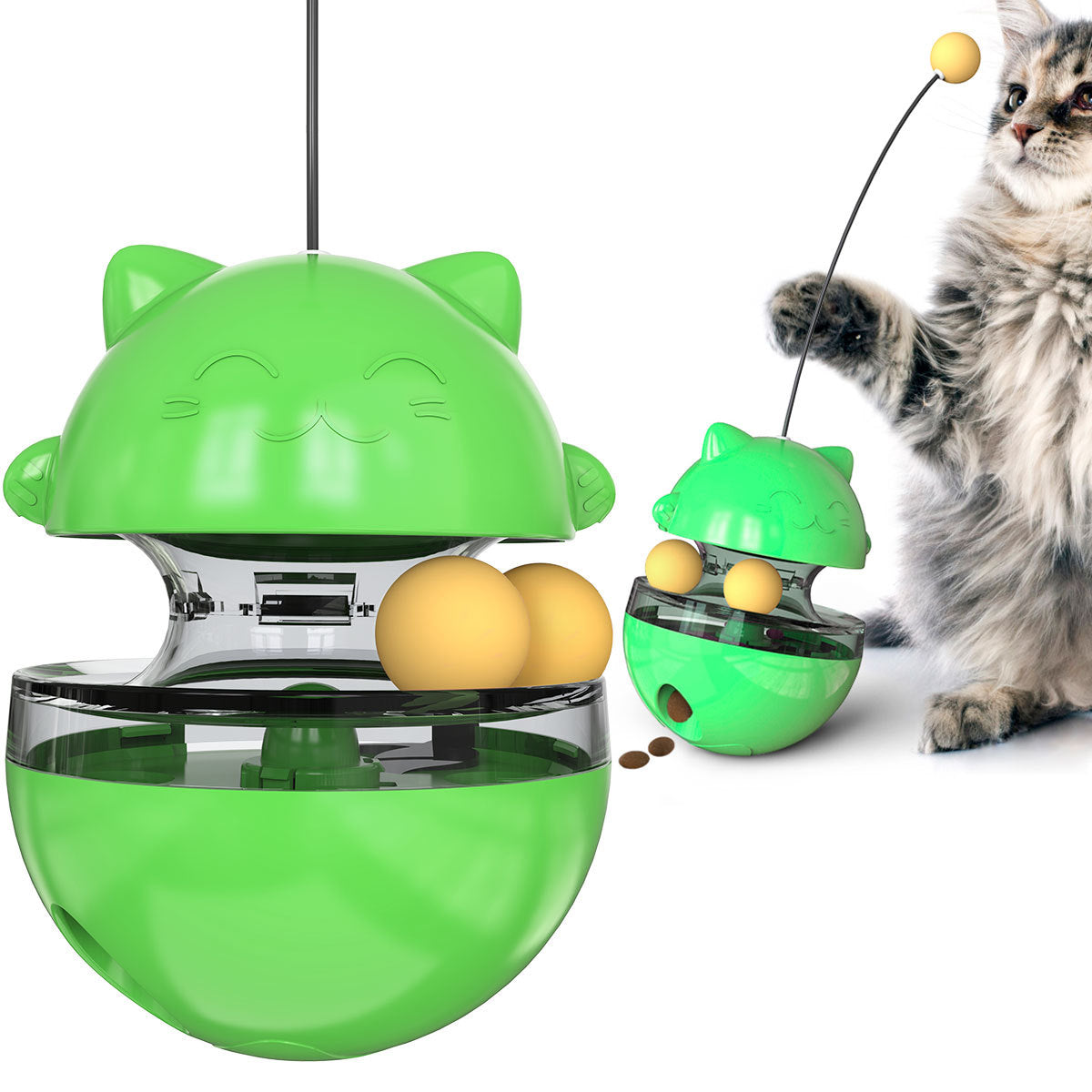 Pet supplies Amazon's new product explosion model electric vocal tumbler laser infrared ray tease cat toy