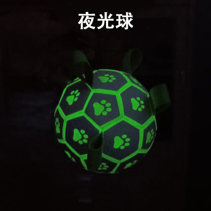 Amazon hot pet toys dog tour football puppy toy ball training pet ball supplies wholesale