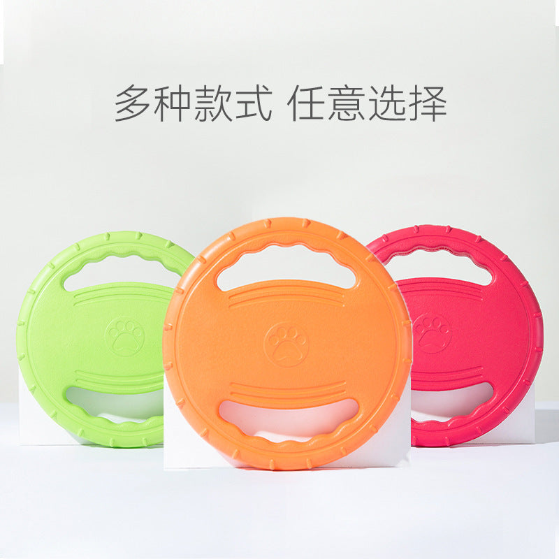 EVA toys dog frisbee pet toys border collie golden retriever training special pet frisbee pet supplies wholesale