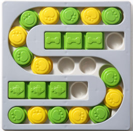 Amazon's hot-selling factory direct-selling S-shaped square pet educational toys dog snacks toys pet supplies