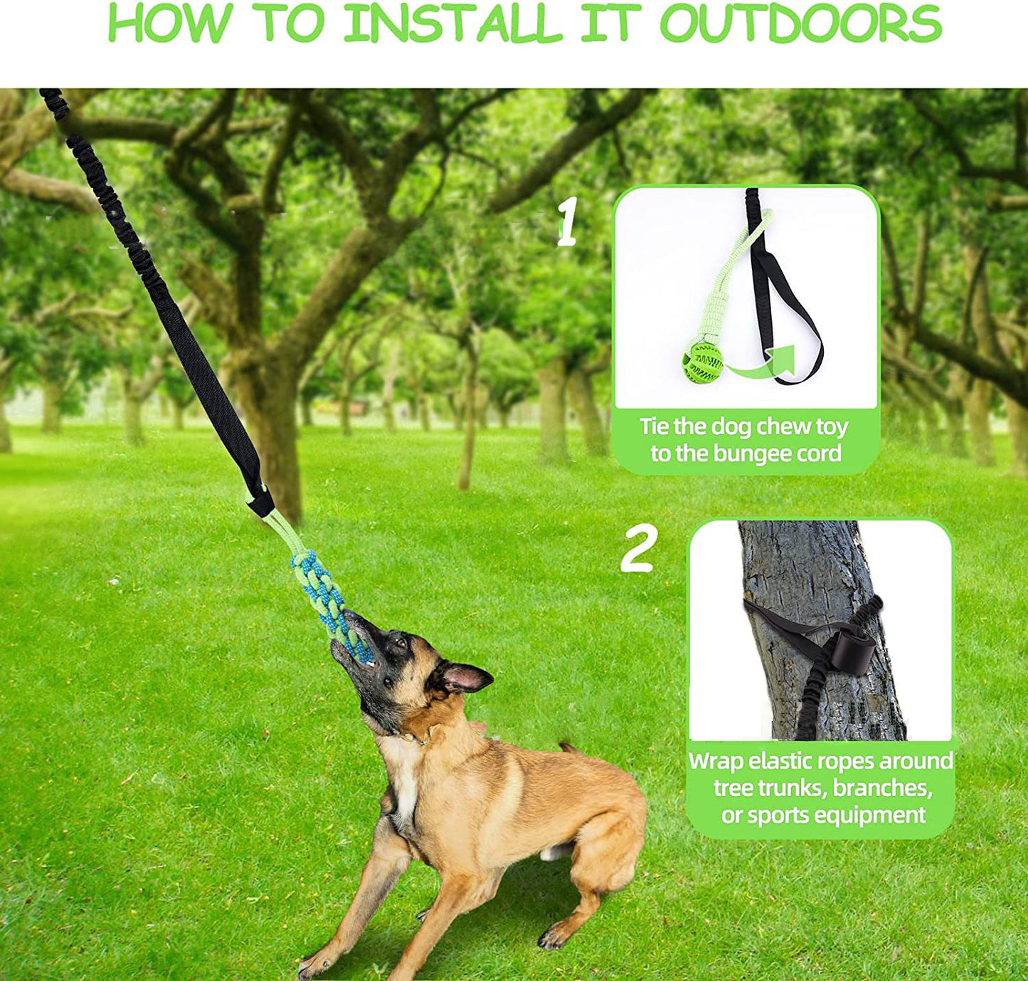 Cross-border special supply dog tug-of-war rope grinding teeth cleaning teeth chewing rope toys outdoor indoor door pull rope ball pet toys