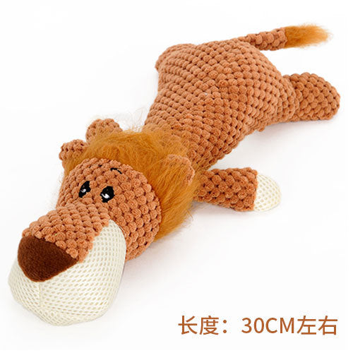Dog sounding toys Interactive plush toys in stock wholesale Puppy teething toys pet supplies