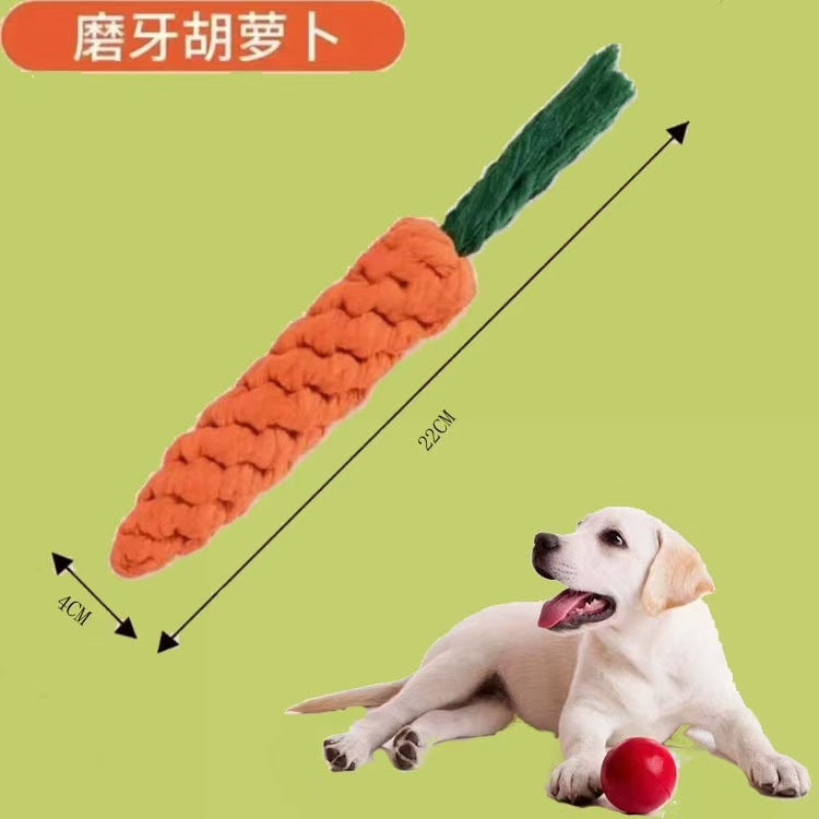 New dog toy chew rope strong and bite-resistant dog teething stick self-entertaining medium and large dog toys pet supplies