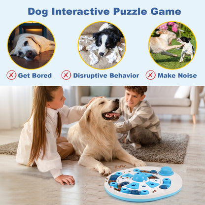 Amazon dog toys pet slow food bowl dog bowl training sound leaking food tray cat toys dog educational toys