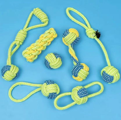 New dog toy chew rope strong and bite-resistant dog teething stick self-entertaining medium and large dog toys pet supplies
