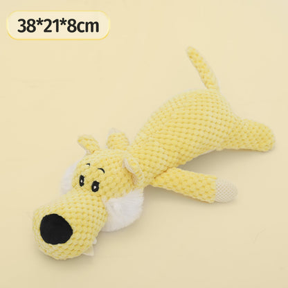 Dog sounding toys Interactive plush toys in stock wholesale Puppy teething toys pet supplies