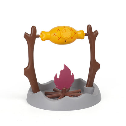 Cross-border pet cat and dog toys roasted chicken legs rotating food storage leaking device slow feeding feeder educational supplies