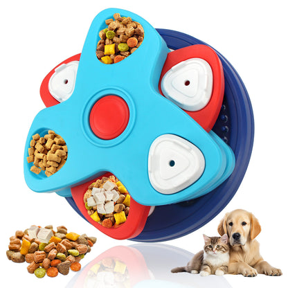 Amazon dog toys pet slow food bowl dog bowl training sound leaking food tray cat toys dog educational toys
