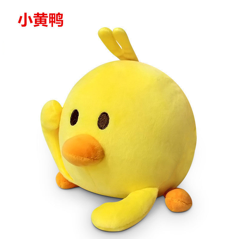 Pet plush toys, interactive dog toys, squeaking mobile dog ball toys, washable cartoon pig plush