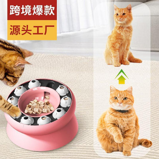 Pet cat toys Amazon new cat educational toys boring artifact interactive educational slow food cat bowl