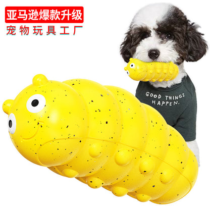 Cross-border dog teething toys, screaming bug pet sound toys, French bulldog, golden retriever, medium and large dog toys