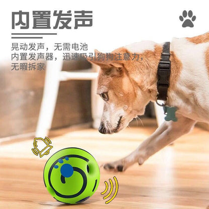 Cross-border dog toys to relieve boredom artifact rolling screaming ball bite-resistant grinding teeth self-entertainment alone is not bad pet sound ball