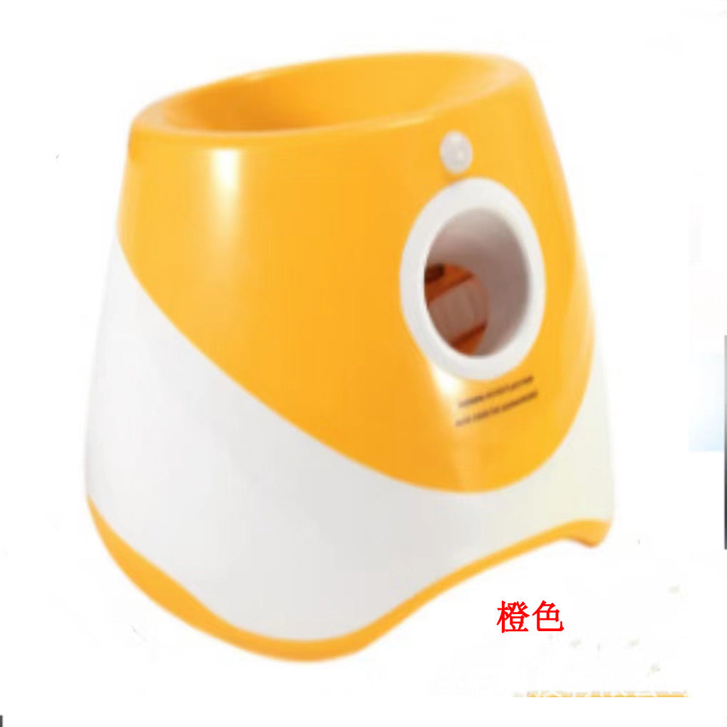 Wholesale pet toys supplies dog training ball tossing machine tennis automatic launcher pet interactive ball tossing machine