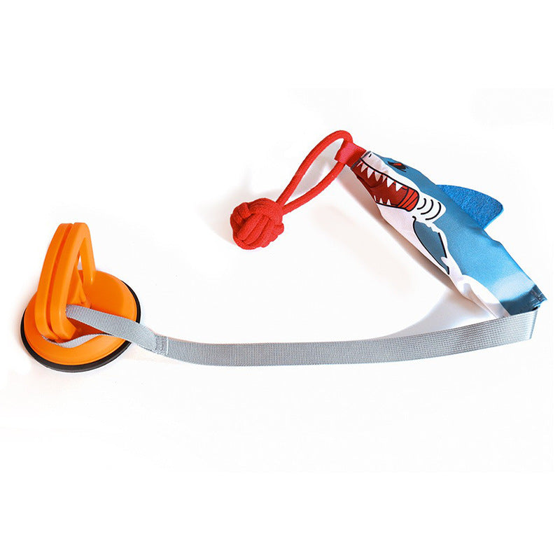 Cross-border new pet sound toy dog teething rope chewing interactive pulling dog toy pet supplies